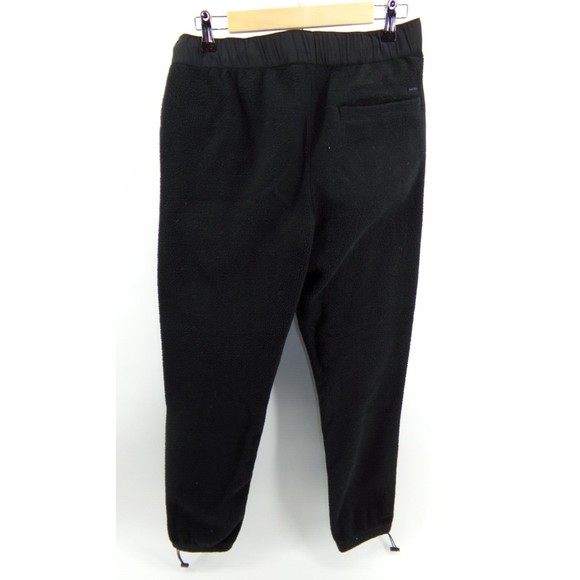 Women's PacSun sharpa Jogger Pant with built in belt, Size LG - Black pockets - Picture 6 of 9